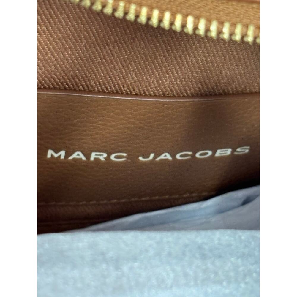 NWT Marc Jacobs The Tote Bag Brown Pebbled Leather Tote Purse #72892 - Picture 8 of 9
